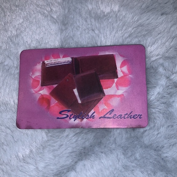 NWOT Animal Print Leather Clutch/Wallet leapard panther minimal statement bag - Picture 11 of 13